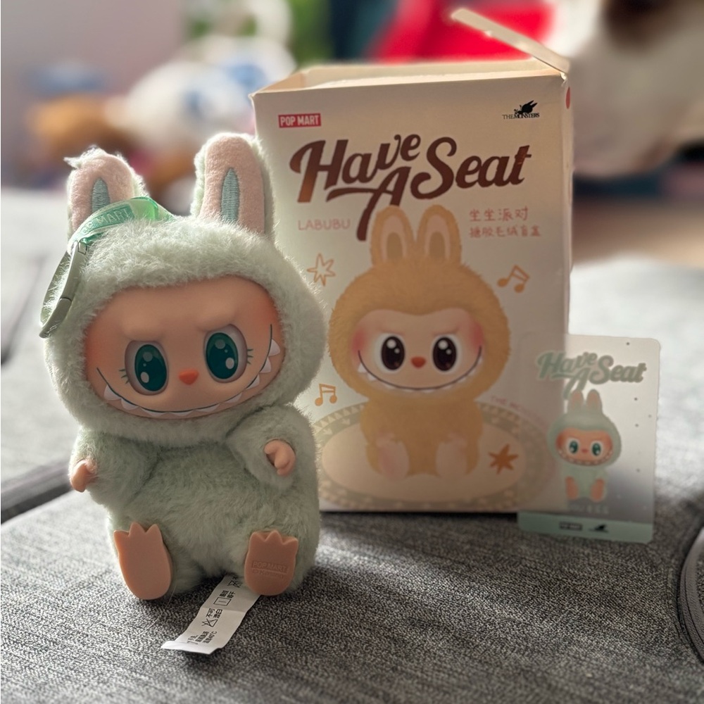 Labubu Plush Toy - Green